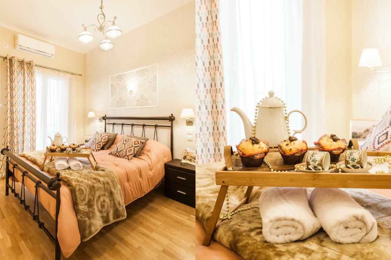 Modern Antique Private Rooms With Shared Bathroom Near To Acropolis Museum And Metro Station Atenas Exterior foto